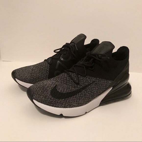 nike airmax 27 flyknit black